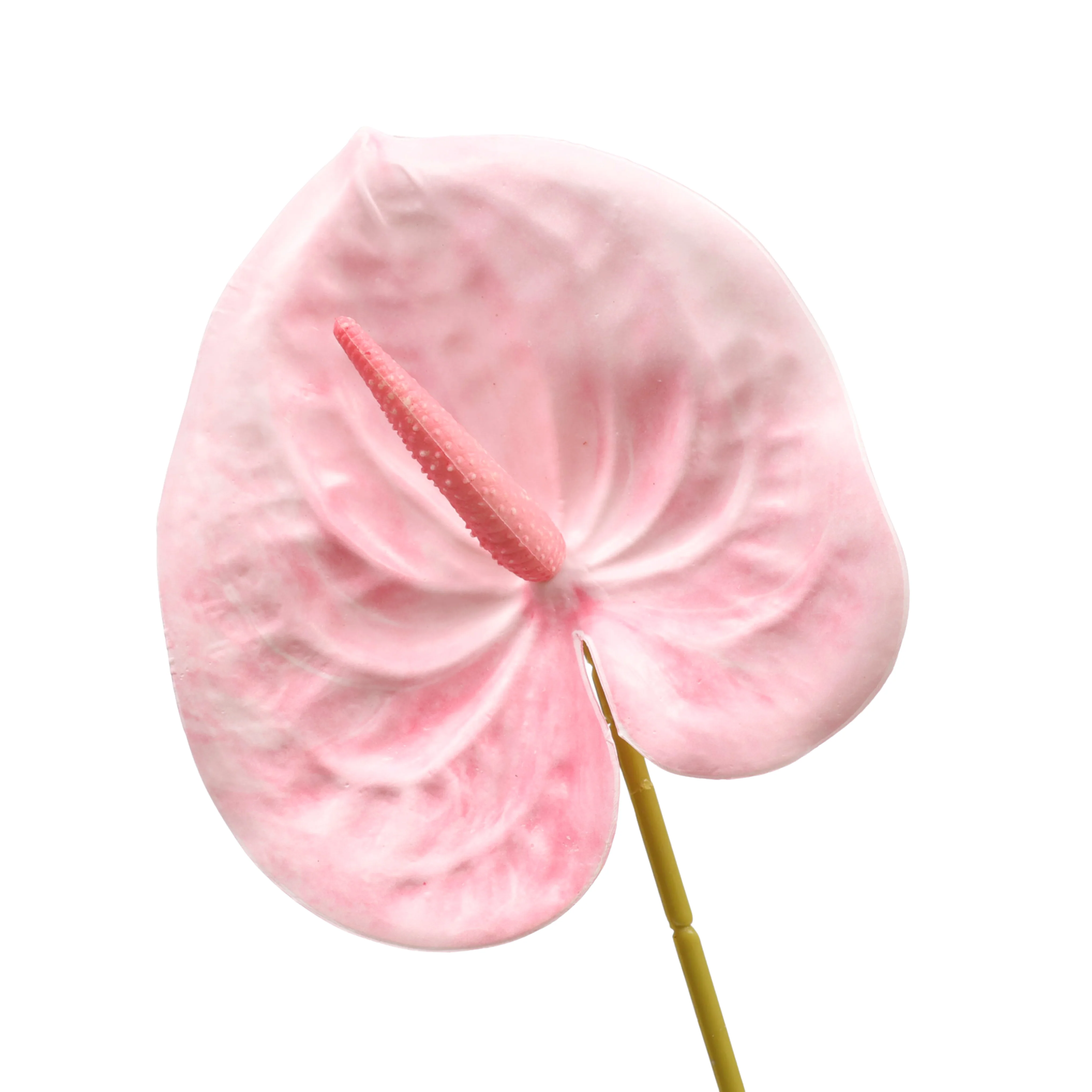 Artificial Anthurium Stem - Pink - Image 3
