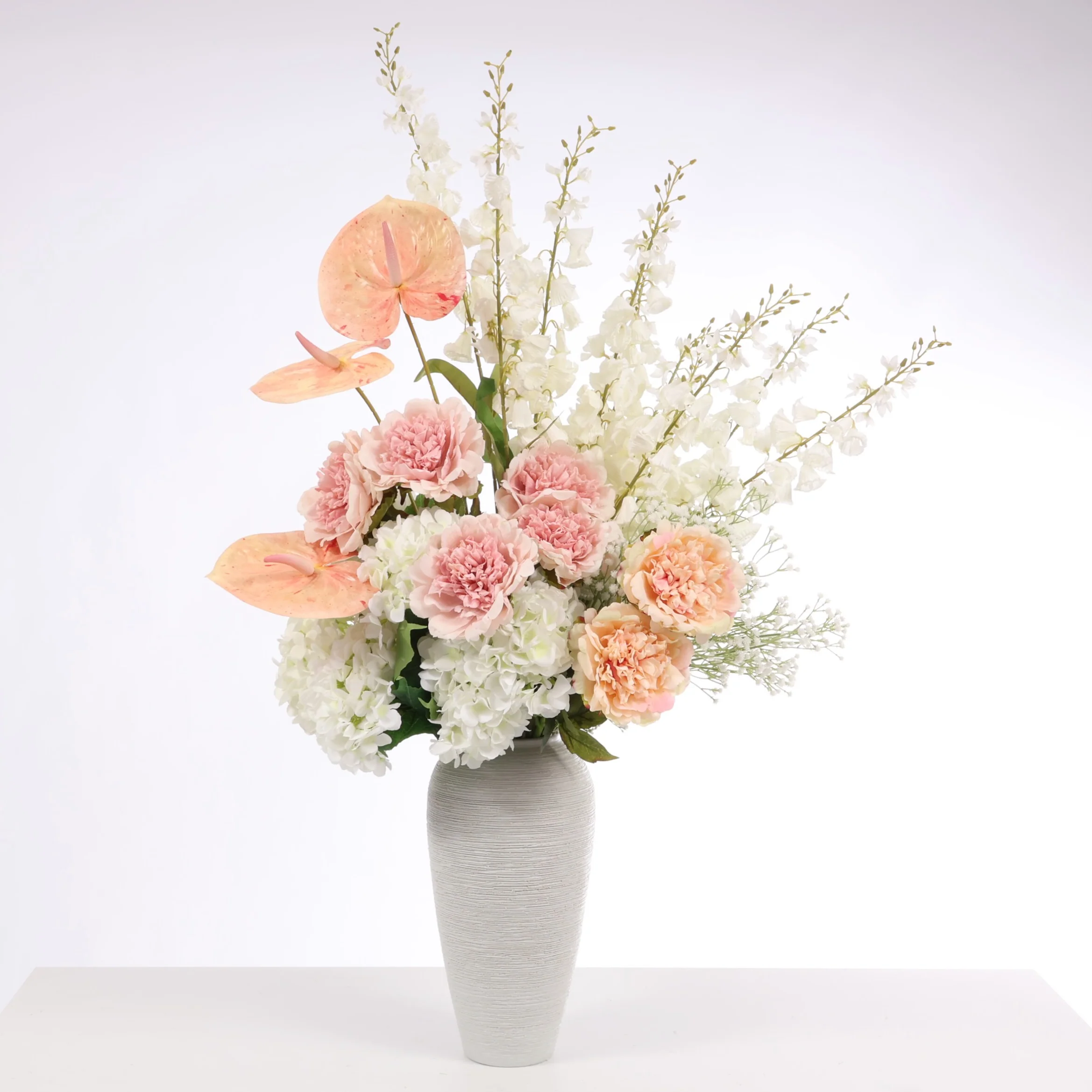 Artificial Anthurium Stem - Peach - Image 5