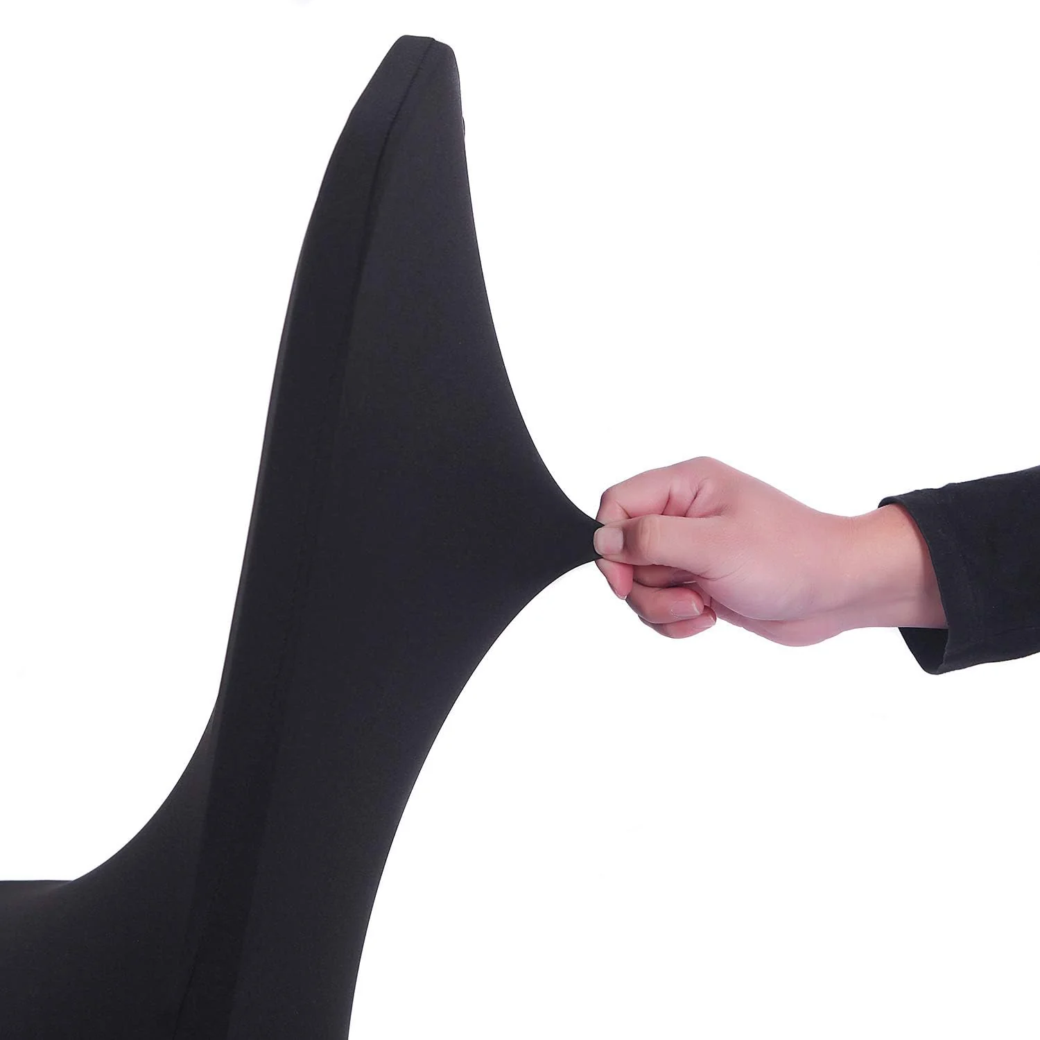 Lycra Chair Covers - Black (190gsm) - Image 6