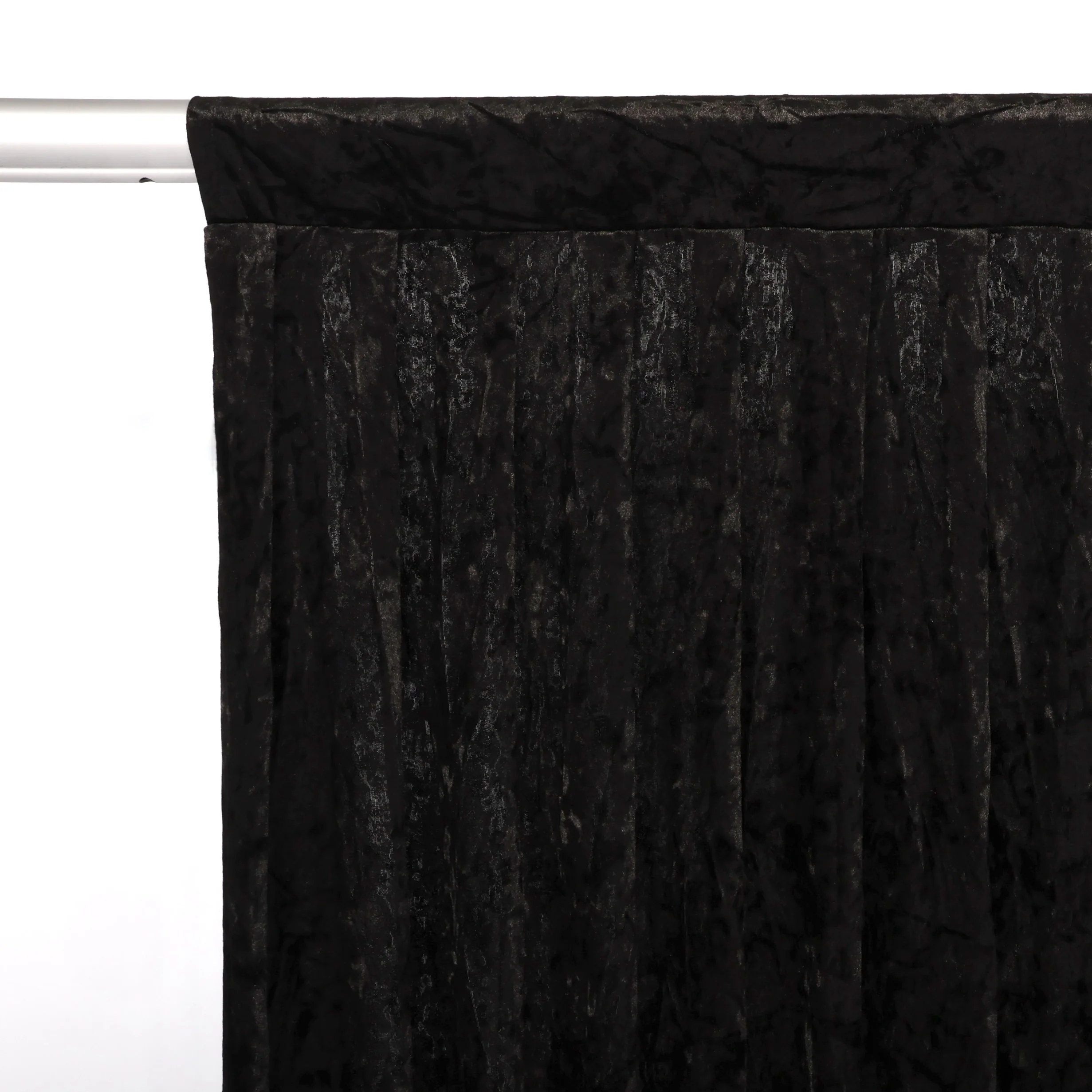 Velvet Backdrop Curtain - Black (6x3m) - Image 6