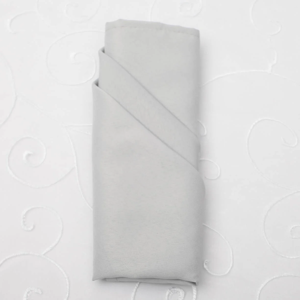 Cloth Napkins - Silver (50x50cm) - Image 3