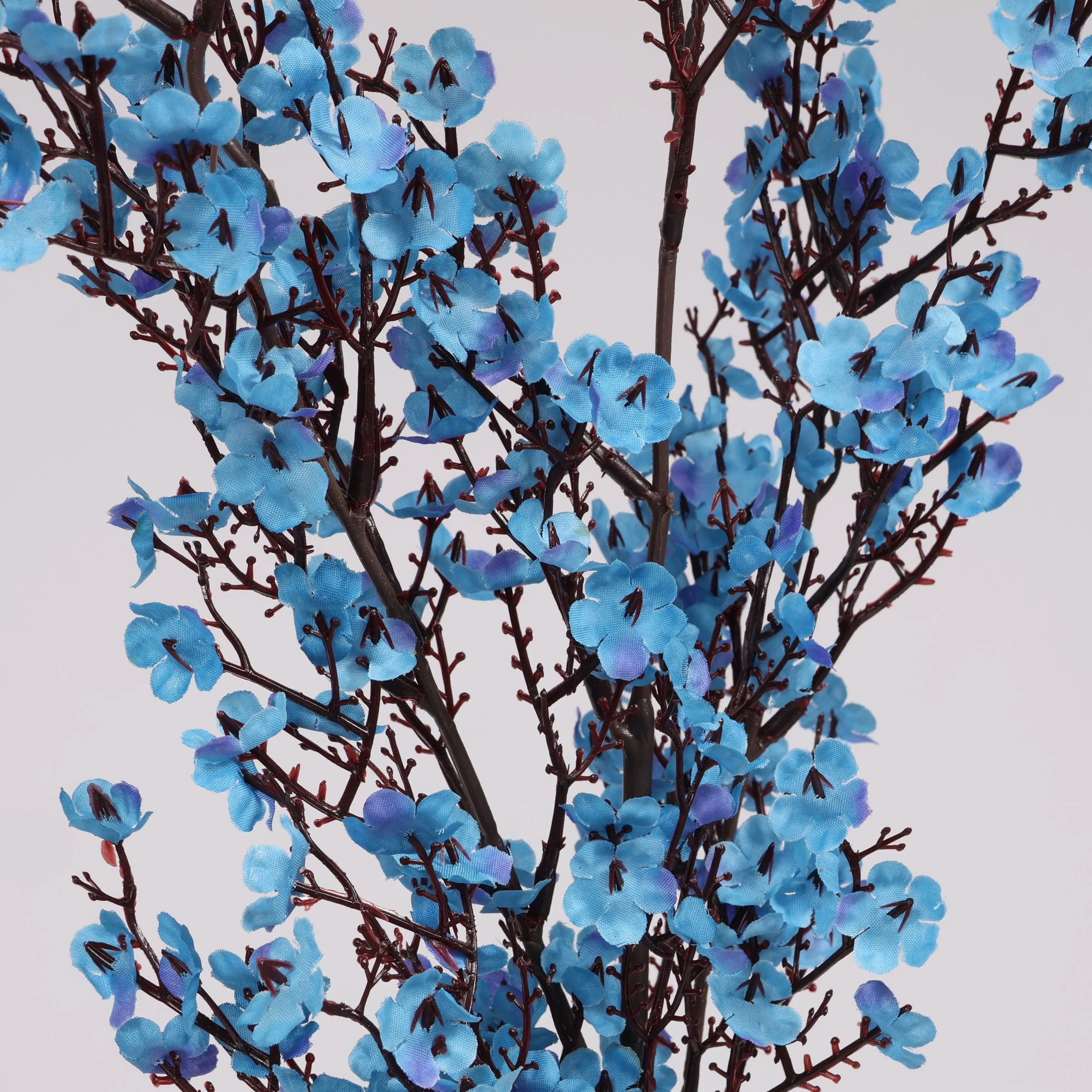 CLEARANCE Premium Large Cherry Blossom Branch - Blue (1.1m) - Image 3