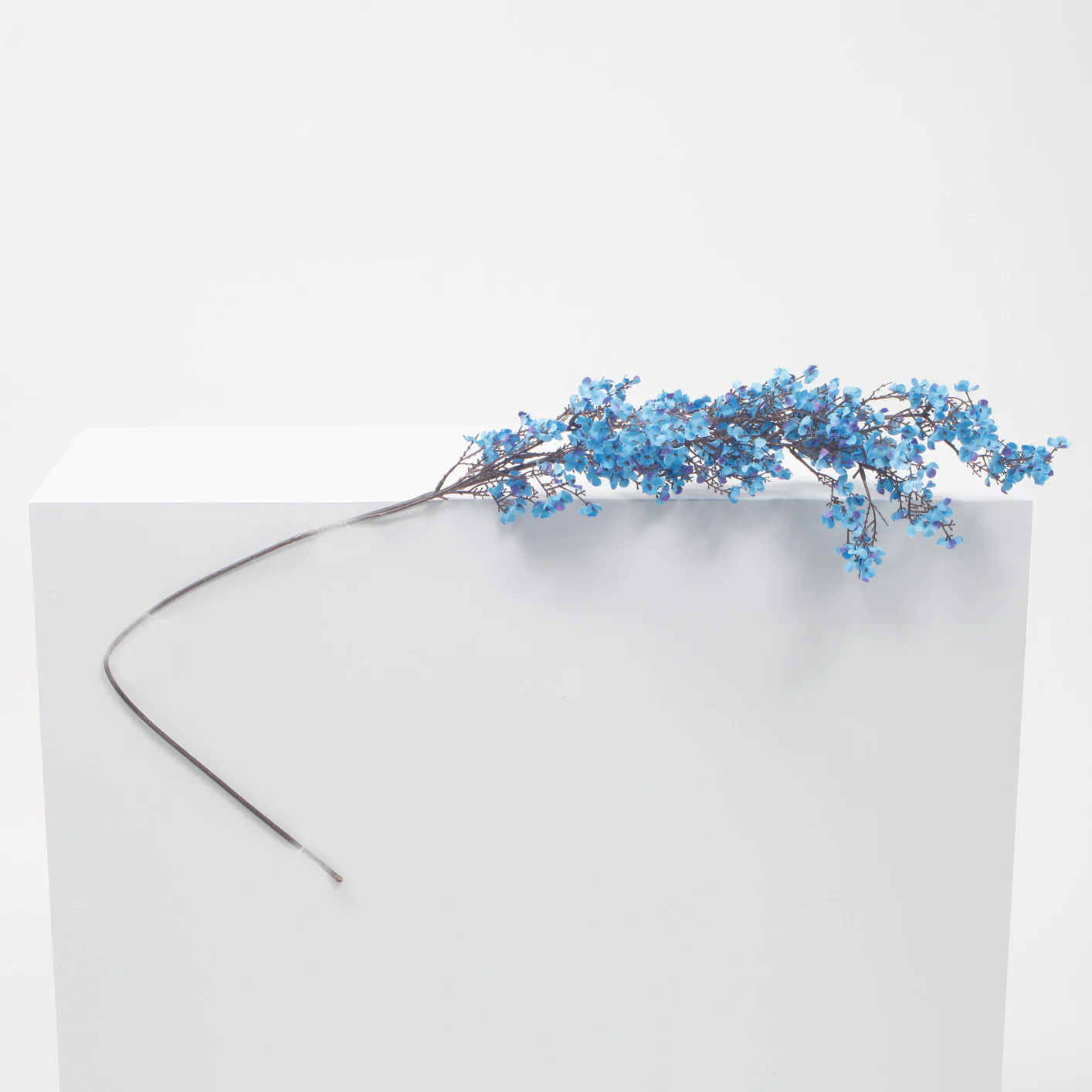 CLEARANCE Premium Large Cherry Blossom Branch - Blue (1.1m) - Image 5