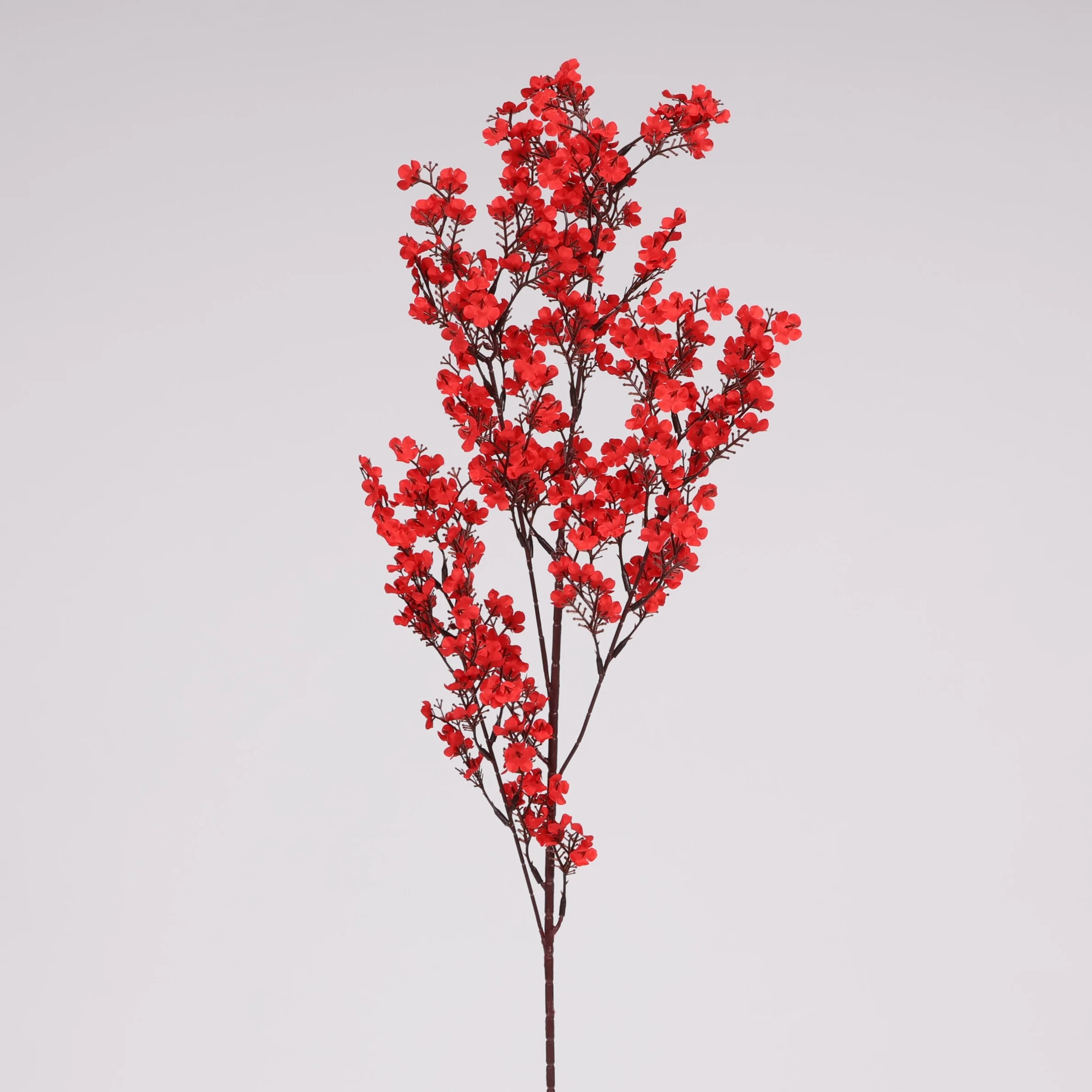 Premium Large Cherry Blossom Branch - Red (1.1m) - Image 4
