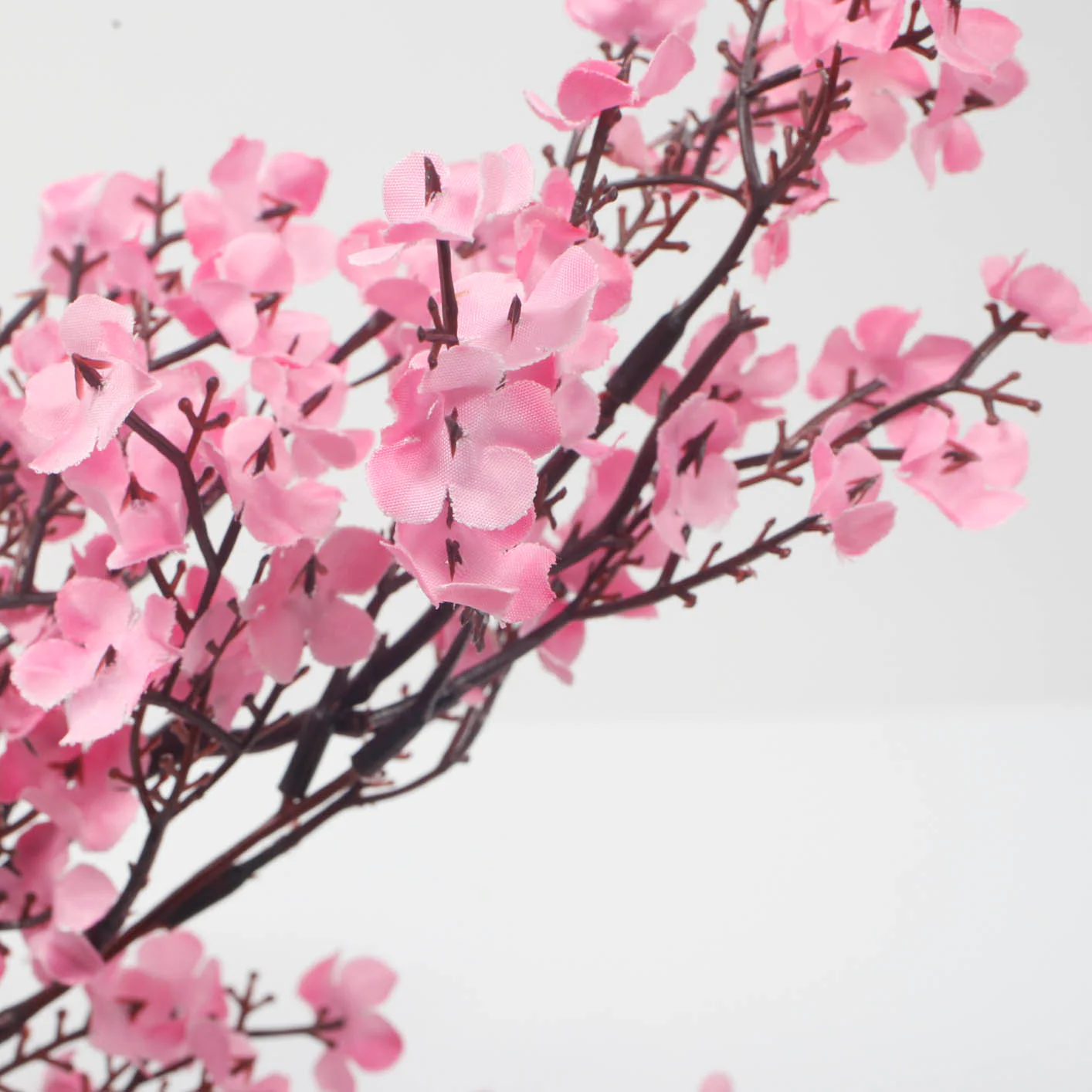 Small Cherry Blossom Branches - Pink (50cm) - Image 6