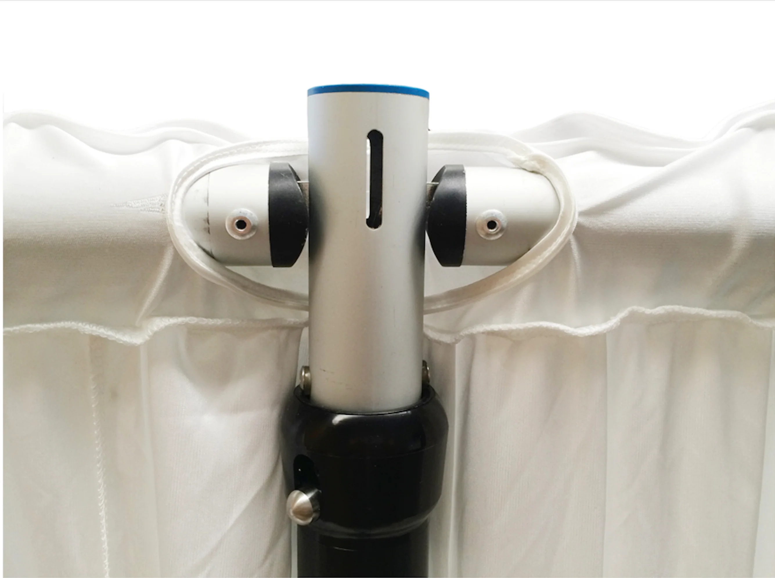 Ice Silk Satin Backdrop - White (6x3m) - Image 6